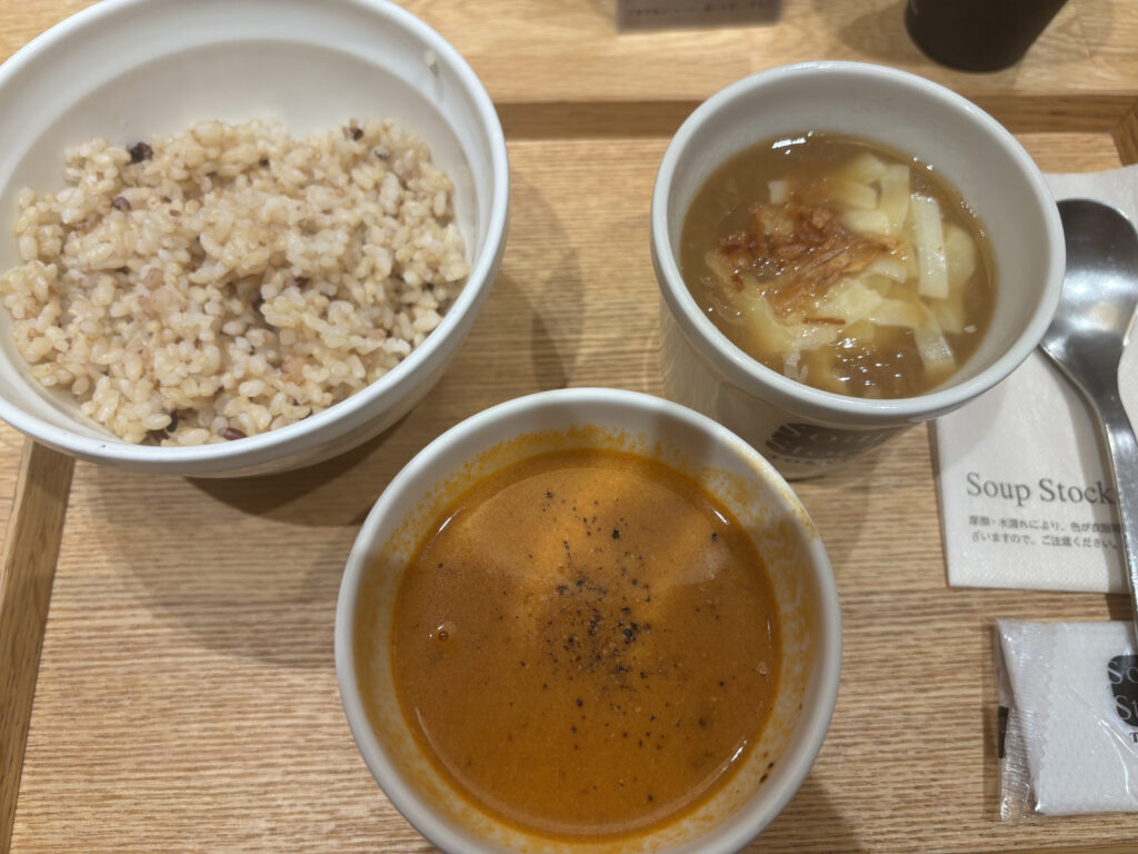 スープストックトーキョーで頼んだものの画像
