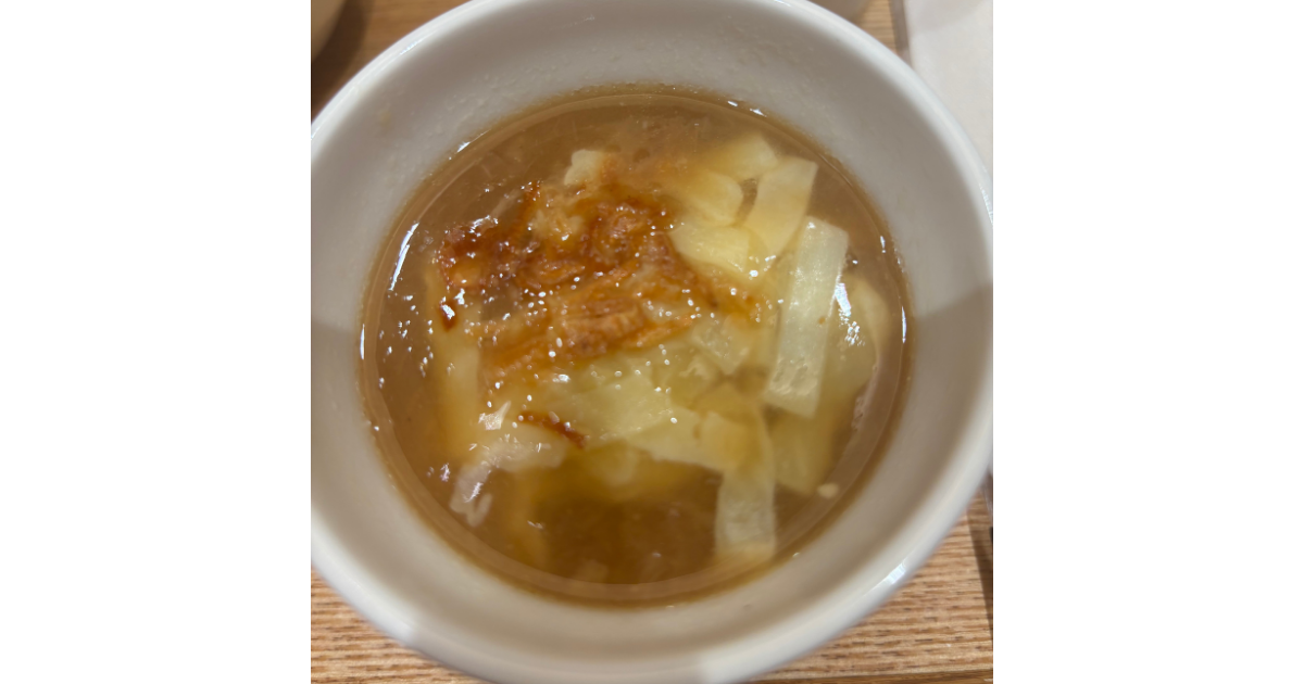 スープストックトーキョーの「ゴッホの玉葱のスープ」の画像