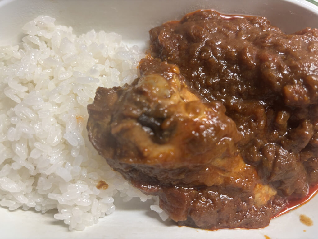 HIROSUKE CURRY「チェッターヒン極辛」の完成品