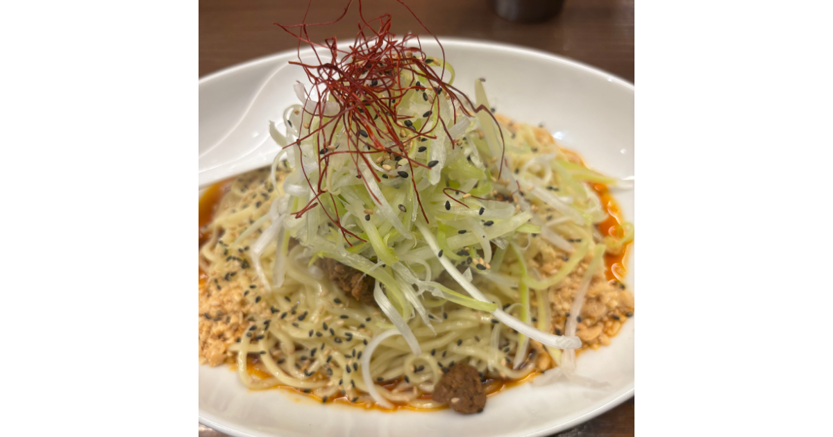 蝋燭屋の汁なし坦々麺